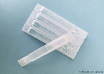 Clear nebules with saline